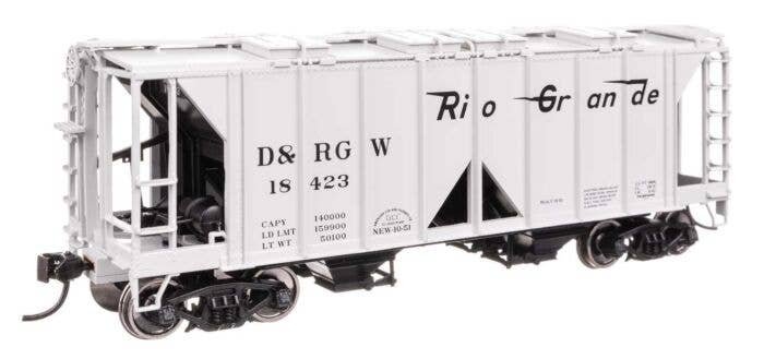 ACF 1958 Cu Ft Covered Hopper - Ready to Run -- Denver & Rio Grande Western(TM) 18423, HO, WalthersMainline 49713