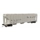 50′ Pullman-Standard PS2-CD 4427 3-Bay Covered Hopper - Ready to Run -- Denver & Rio Grande Wes, HO, WalthersMainline 49409