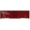 AAR 40′ Single-Door Steel Boxcar - Kit -- Illinois Terminal 458 (Boxcar Red, white, Script Lettering, HO, Accurail Inc 3565