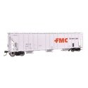 55′ Evans 4780 Covered Hopper - Ready To Run -- FMC USLX 20311, HO, WalthersProto 106189