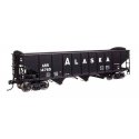 70-Ton AAR 3-Bay Open Hopper - Ready to Run -- Alaska 14765, HO, WalthersMainline 56736