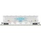 Trinity PD5000 Covered Hopper - Ready to Run -- CLI Industries FCSX 103 (gray, blue), N, Atlas Model Railroad Co. 50005669