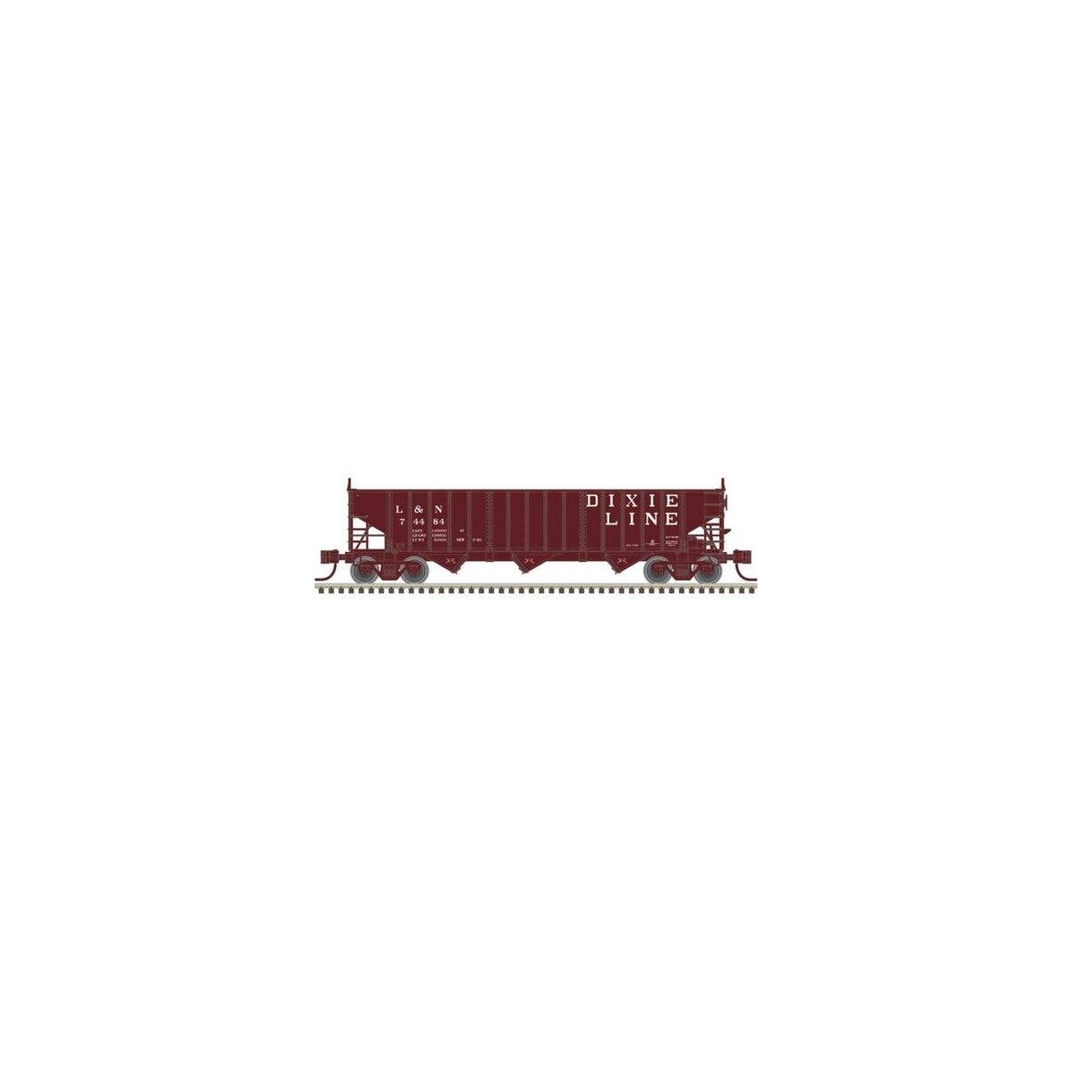 Pullman-Standard PS-2750 3-Bay Hopper 3-Pack - Ready to Run - Master(R) -- Louisville, N, Atlas Model Railroad Co. 50007008