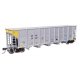 50′ RD-4 Hopper 3-Pack - Ready to Run -- American Electrical Power Service Corp. AEPX 20433, 20, HO, WalthersMainline 56868