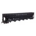 73′ Greenville 7,000 Cubic Foot Wood Chip Hopper - Ready to Run -- Southern Railway 134084 (bla, HO, WalthersMainline 56370