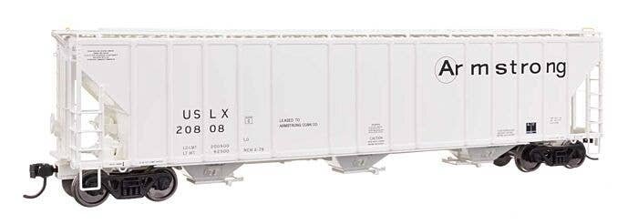 55′ Evans 4780 Covered Hopper - Ready To Run -- Armstrong USLX 20808, HO, WalthersProto 106175