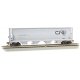 Canadian Cylindrical 4-Bay Grain Hopper - Ready to Run - Silver Series(R) -- Canadian Nation, HO, Bachmann Industries 19145
