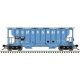 Portec 3000 2-Bay Covered Hopper - Ready to Run - Master(R) -- General American de M, HO, Atlas Model Railroad Co. 20007693