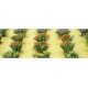 Detachable Bushes pkg(30) -- Flowers 3/8′ 1cm Tall, HO, JTT Miniature Tree 95581