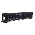 73′ Greenville 7,000 Cubic Foot Wood Chip Hopper - Ready to Run -- Southern Railway 134195 (bla, HO, WalthersMainline 56371