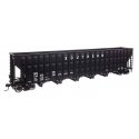 73′ Greenville 7,000 Cubic Foot Wood Chip Hopper - Ready to Run -- Southern Railway 134215 (bla, HO, WalthersMainline 56373