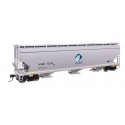 60′ NSC 5150 3-Bay Covered Hopper - Ready to Run -- Archer-Daniels-Midland 52285, HO, WalthersMainline 7738
