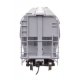 60′ NSC 5150 3-Bay Covered Hopper - Ready to Run -- Archer-Daniels-Midland 52285, HO, WalthersMainline 7738