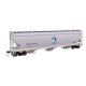 60′ NSC 5150 3-Bay Covered Hopper - Ready to Run -- Archer-Daniels-Midland 52343, HO, WalthersMainline 7739