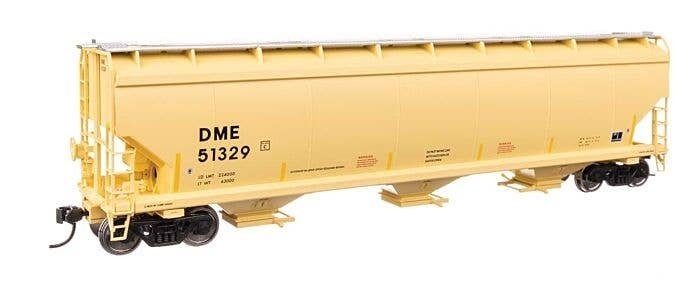 60′ NSC 5150 3-Bay Covered Hopper - Ready to Run -- Dakota, Minnesota & Eastern 51329, HO, WalthersMainline 7750