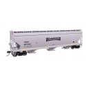 60′ NSC 5150 3-Bay Covered Hopper - Ready to Run -- Richardson TRGX 855060, HO, WalthersMainline 7752