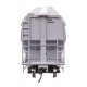 60′ NSC 5150 3-Bay Covered Hopper - Ready to Run -- Richardson TRGX 855062, HO, WalthersMainline 7753