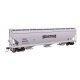 60′ NSC 5150 3-Bay Covered Hopper - Ready to Run -- Richardson TRGX 855070, HO, WalthersMainline 7754
