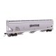 60′ NSC 5150 3-Bay Covered Hopper - Ready to Run -- Richardson TRGX 855070, HO, WalthersMainline 7754