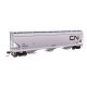 60′ NSC 5150 3-Bay Covered Hopper - Ready to Run -- Canadian National 386573, HO, WalthersMainline 7745