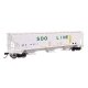 57′ Trinity 4750 3-Bay Covered Hopper - Ready to Run -- Soo Line 74627, HO, WalthersMainline 49076