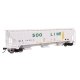 57′ Trinity 4750 3-Bay Covered Hopper - Ready to Run -- Soo Line 74552, HO, WalthersMainline 49074