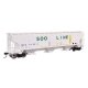 57′ Trinity 4750 3-Bay Covered Hopper - Ready to Run -- Soo Line 74552, HO, WalthersMainline 49074
