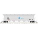 Trinity PD5000 Covered Hopper - Ready to Run -- Archer-Daniels-Midland 51076 (white, , N, Atlas Model Railroad Co. 50005665