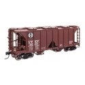 ACF 1958 Cu Ft Covered Hopper - Ready to Run -- Santa Fe 182051, HO, WalthersMainline 49706