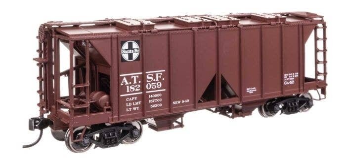 ACF 1958 Cu Ft Covered Hopper - Ready to Run -- Santa Fe 182059, HO, WalthersMainline 49707