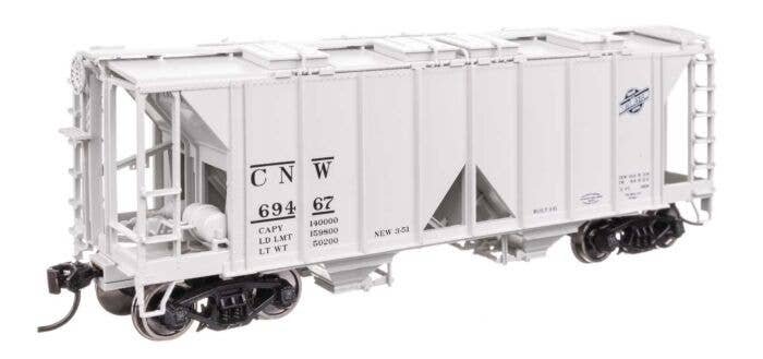 ACF 1958 Cu Ft Covered Hopper - Ready to Run -- Chicago & North Western(TM) 69467, HO, WalthersMainline 49709