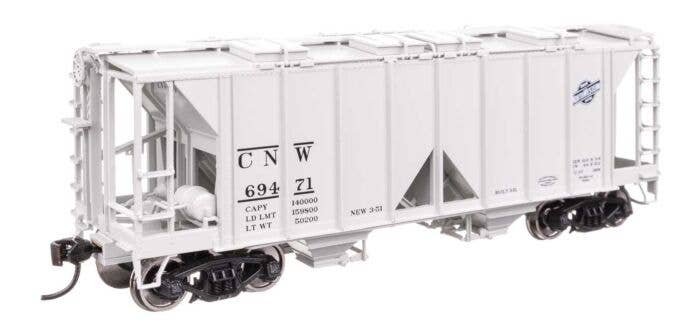 ACF 1958 Cu Ft Covered Hopper - Ready to Run -- Chicago & North Western(TM) 69471, HO, WalthersMainline 49710