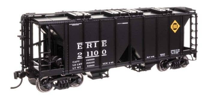 ACF 1958 Cu Ft Covered Hopper - Ready to Run -- Erie 21100, HO, WalthersMainline 49714