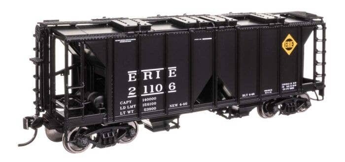 ACF 1958 Cu Ft Covered Hopper - Ready to Run -- Erie 21106, HO, WalthersMainline 49715