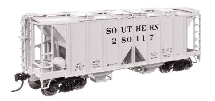 ACF 1958 Cu Ft Covered Hopper - Ready to Run -- Southern Railway 280117, HO, WalthersMainline 49724