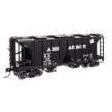 ACF 1958 Cu Ft Covered Hopper - Ready to Run -- Ann Arbor 114, HO, WalthersMainline 49703