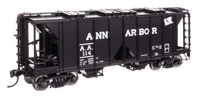 ACF 1958 Cu Ft Covered Hopper - Ready to Run -- Ann Arbor 114, HO, WalthersMainline 49703