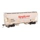39′ Trinity 3281 2-Bay Covered Hopper - Ready-to-Run -- Keg River 244068, HO, WalthersMainline 49315