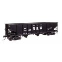 70-Ton AAR 3-Bay Open Hopper - Ready to Run -- Norfolk & Western 104486, HO, WalthersMainline 56750