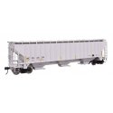 57′ Trinity 4750 3-Bay Covered Hopper - Ready to Run -- General Electric Rail Service WCFX 4520, HO, WalthersMainline 49078