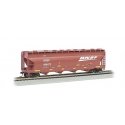 Silver Series(R) 56′ ACF Center-Flow Covered Hopper - Ready to Run -- Burlington Northern Sa, HO, Bachmann Industries 17505