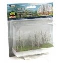 Woods Edge Trees -- Bare 2 to 2-1/2′ pkg(20), ALL, JTT Miniature Tree 95628