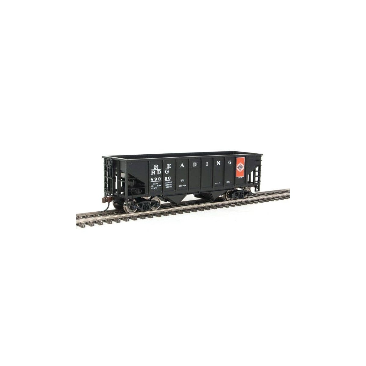 Coal Hopper - Ready to Run -- Reading, HO, WalthersTrainline 1842