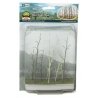 Woods Edge Trees -- Bare 4 tp 5-1/2′ pkg(8), ALL, JTT Miniature Tree 95630