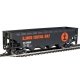 Offset Hopper - Ready to Run -- Illinois Central (orange, black, white Large Logo), HO, WalthersTrainline 1426