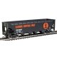 Offset Hopper - Ready to Run -- Illinois Central (orange, black, white Large Logo), HO, WalthersTrainline 1426