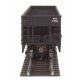 Offset Quad Hopper - Ready To Run -- Norfolk & Western (black Block N&W, Hamburger Logo), HO, WalthersTrainline 1655