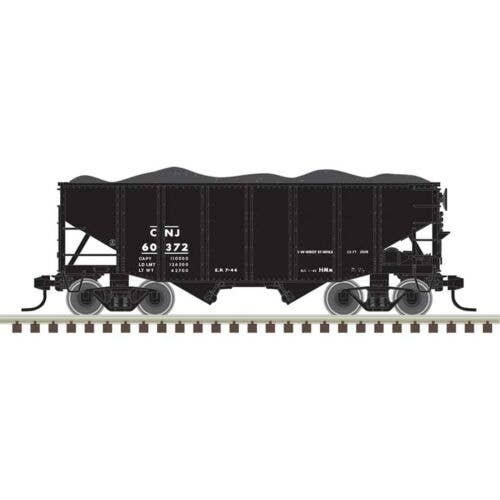 55-Ton Fishbelly Hopper with Load 3-Pack - Ready to Run -- Central Railroad of New Je, N, Atlas Model Railroad Co. 50007212