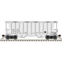 Portec 3000 2-Bay Covered Hopper - Ready to Run - Master(R) -- Chicago Freight Car L, HO, Atlas Model Railroad Co. 20007691