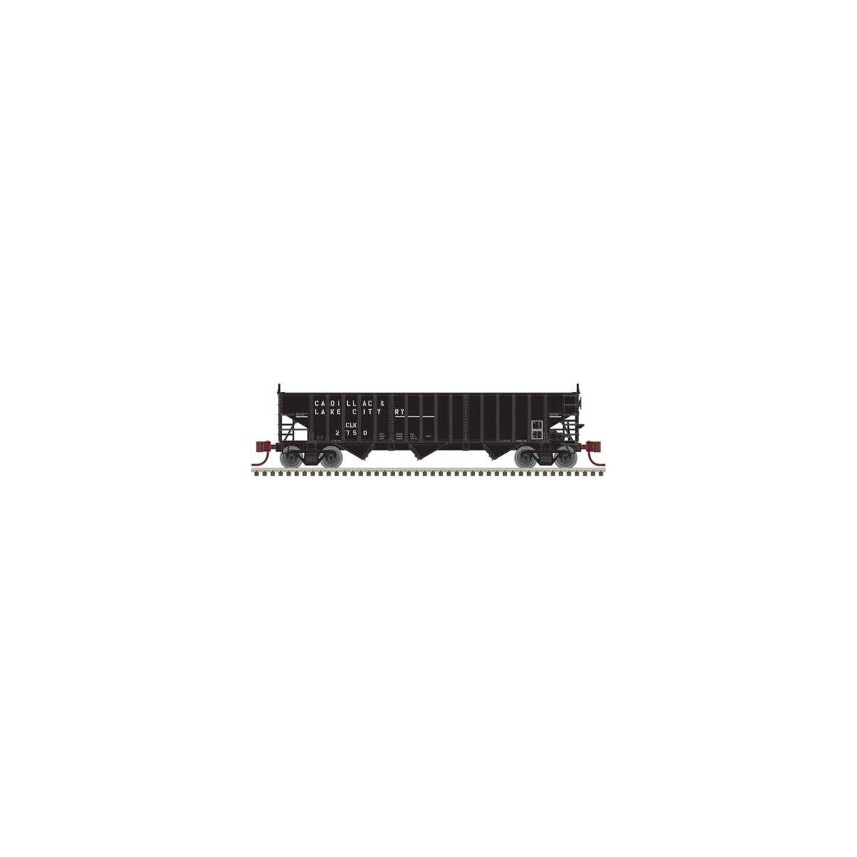 Pullman-Standard PS-2750 3-Bay Hopper - Ready to Run - Master(R) -- Cadillac and Lake, N, Atlas Model Railroad Co. 50007016